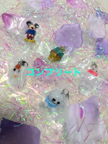 디즈니 캐릭터 메지루시 액세서리 WINTER 전 5종 컴플리트