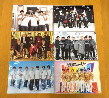 쟈니즈 WEST WEST. 클리어 파일 라이브 굿즈