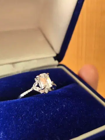 레인보우 문스톤 래브라도 라이트 반지 Silver925