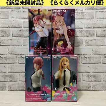 체인소 맨 '마키마'와 '파워' 프라이스 피규어 4개 세트