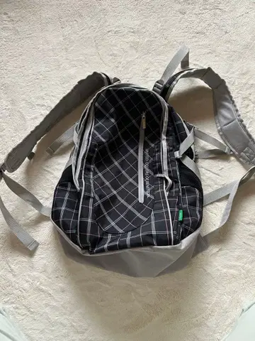 UNITED COLORS OF BENETTON 체크 무늬 백팩