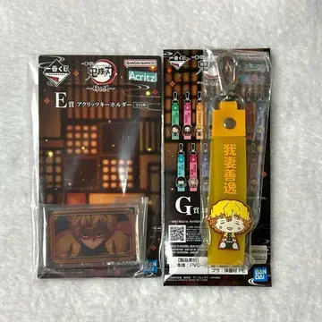 제일복권 귀멸의 칼날 ~언니의 원수~ 아가츠마 젠이츠 E상 G상 세트