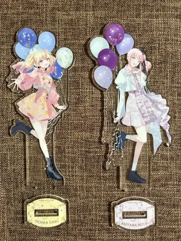 프로세카 4주년 감사제 아키야마 미즈키 & 텐마 사키 아크릴 스탠드