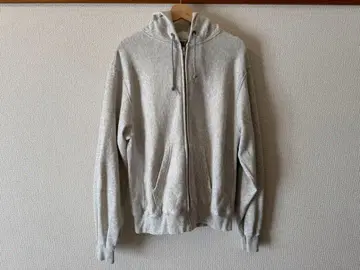 미군 실물 PFU 지퍼 후드티 L 그레이 US ARMY