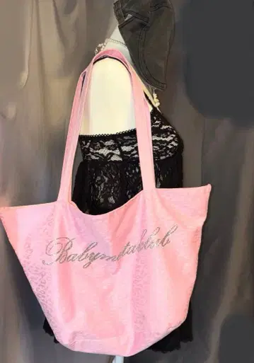 Babymetalclub 핑크 토트백 리버서블 히메갸루 y2k