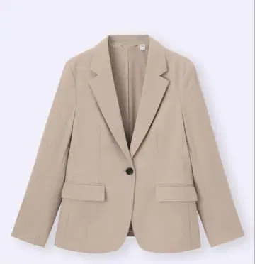 GU 워셔블 테일러드 자켓 Z 베이지 3L