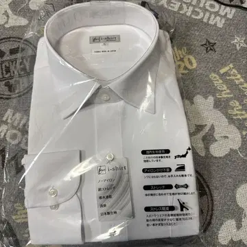 화이트 긴팔 셔츠 F1L-808T-SW