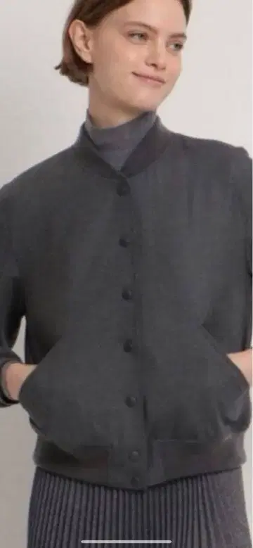 띠어리 봄버 자켓