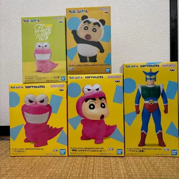 반다이 짱구는 못말려(크레용 신짱) 5체 세트 판매