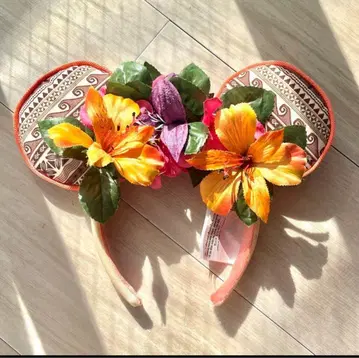 모아나 미국 디즈니 머리띠