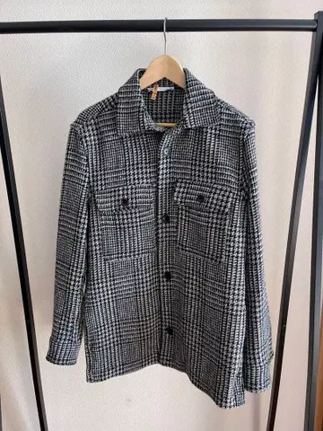 ZARA 자라 체크 자켓 하운드투스 AW 사이즈 40