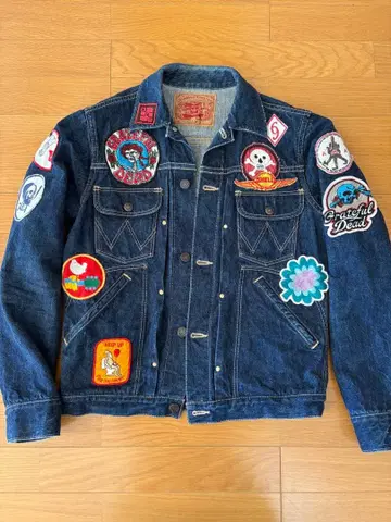 프리휠러스 풀 데코 데님 자켓 666MJ 36