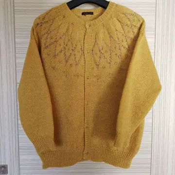 TIMOTHY 노르딕 니트 패턴 가디건 요건 레일 바바구