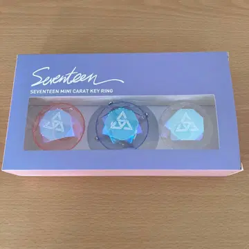 SEVENTEEN MINI CARAT KEY RING 3개 세트
