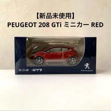 [ 미사용 새상품 ] PEUGEOT 208 GTi 미니카 RED