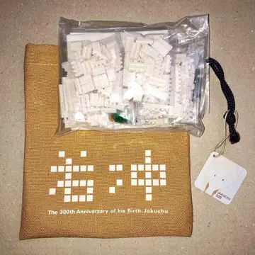 나노블록 쟈쿠추전 조수화목도병풍 (화이트 코끼리)