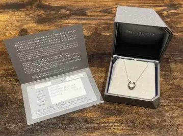 특별 가격! 새상품 STAR JEWELRY 실버 925/K10 목걸이