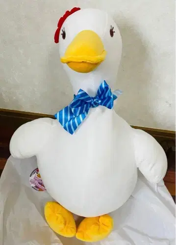 갸루 오리 봉제 인형 BIG 화이트