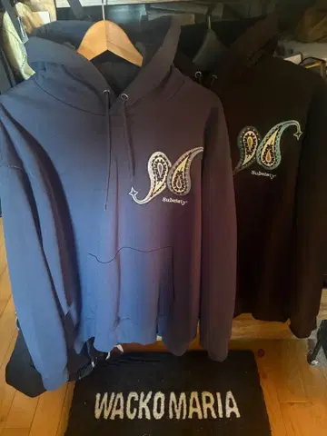 서브사이티 subcitety 후드티 세트 페이즐리