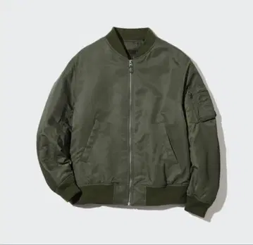 [ 새상품급 ] 유니클로 22AW MA-1 블루종 충전솜 S 사이즈