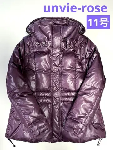 다운 코트 11호 퍼플 와인 다운 베스트