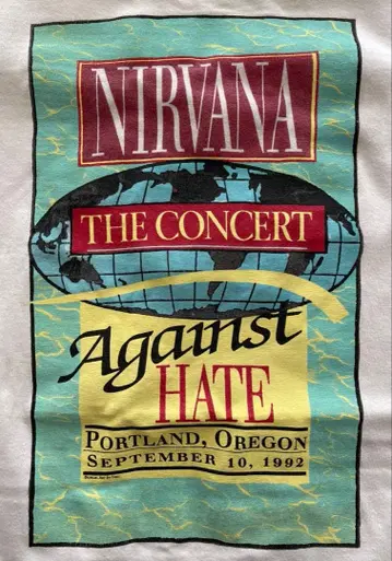 NIRVANA Against Hate 셔츠