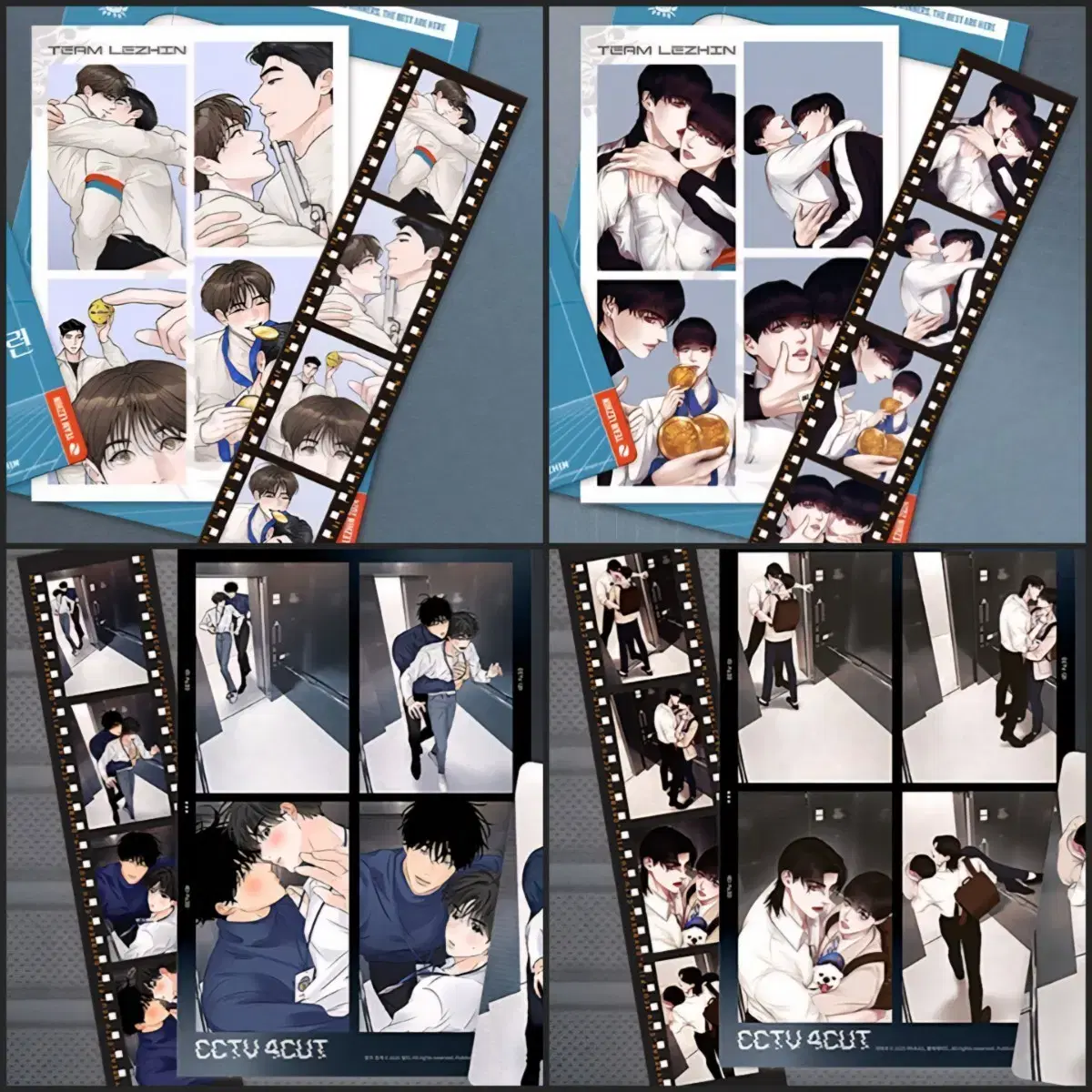 Team Rejin Abak Limited Run Boundary of Scent Guiyagok CCTV Film Postcard Poca