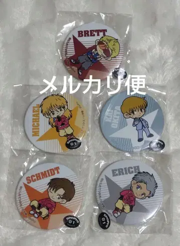 폭주 형제 렛츠&고 캔뱃지 브렛트 미하엘 슈미트 에리히 카이