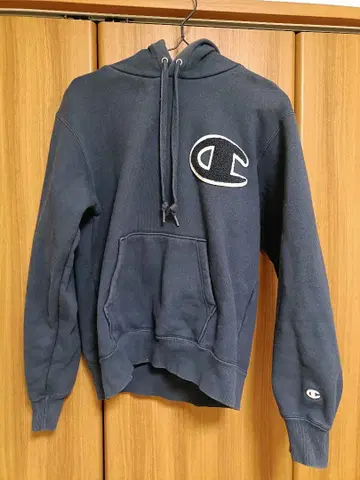 Champion 네이비 후드티