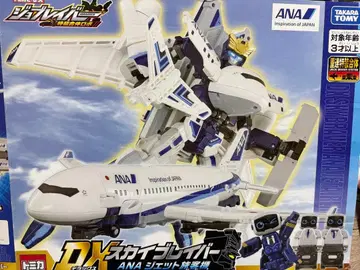 [ 씰 미사용 ] 토미카 조브레이버 스카이브레이버 ANA 제트 여객기
