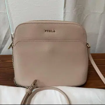 FURLA 훌라 숄더백 핑크 베이지