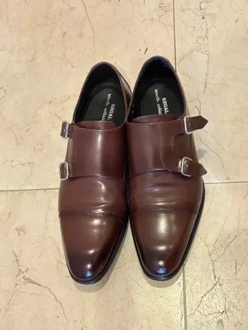 REGAL 브라운 더블 몽크 스트랩