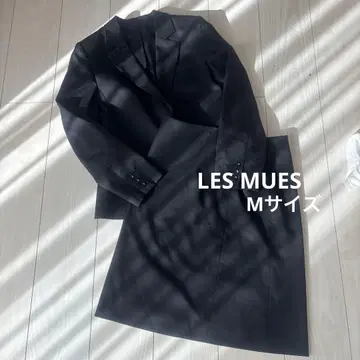 LES MUES Femme 블랙 스커트 수트 M 사이즈