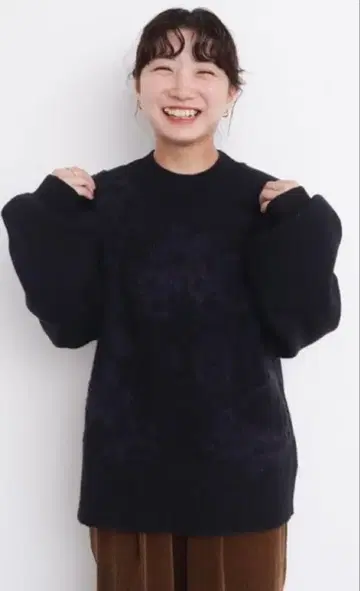 [ 새상품급 ] 아틀리에 드 사봉 스웨터 니트 fig London