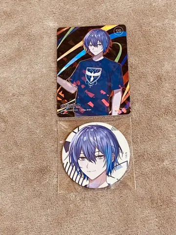 니지산지 코야나기 로 니지 페스티벌 캔뱃지 & 콜렉션 카드