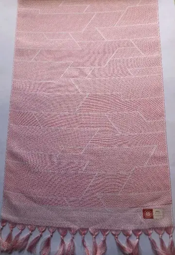 순수 실크 기모노 옷감 미사용 새상품