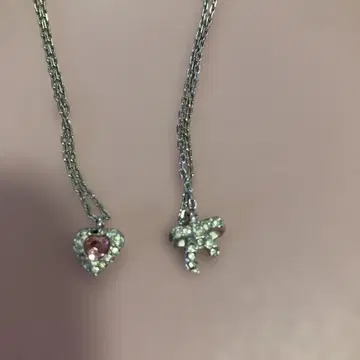 스와로스키 목걸이 세트