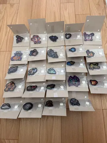 드래곤 퀘스트 캐릭터 마그네츠 24종 컴플리트 카드 부속