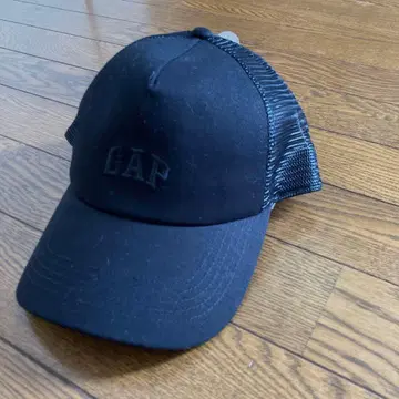 GAP 블랙 야구 모자 메쉬 캡