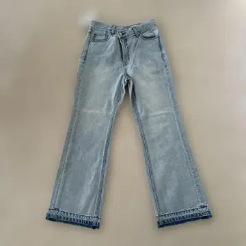 BLEUBLANC 스트레이트 블루 데님