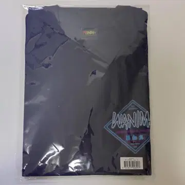 WANIMA BAMBOOM NIGHT 티셔츠 [축광] 네이비 XL