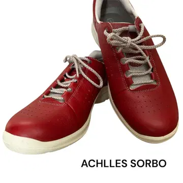 ACHILLES SORBO 레드 스니커즈
