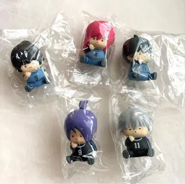 블루 록 챠비챠비 소프트 비닐 피규어 전 5종 세트