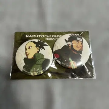 NARUTO 캔뱃지 시카마루 아스마