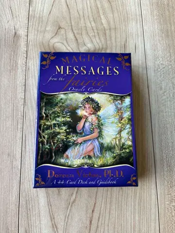 [금테] 마법의 페어리 오라클 카드 일본어판 설명서 포함