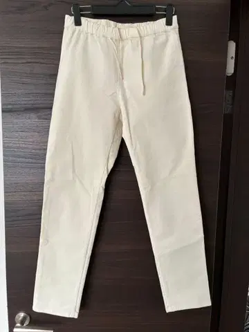 프레임워크 얇은 골지 레깅스 캐주얼 팬츠 허리밴딩