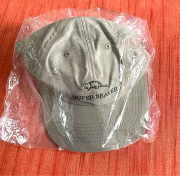 SUPER BEAVER 캡 카키 미사용 새상품 최저가