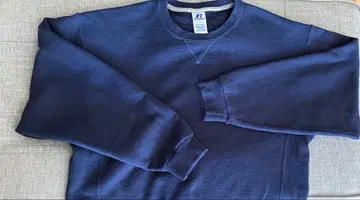 네이비 크루넥 맨투맨