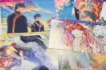 새벽의 연화 꽃과 꿈 부록 BIG 포스터 세트