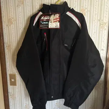XEBEC 후드 부착 작업용 블랙 자켓 방한복 LL 사이즈 상하의